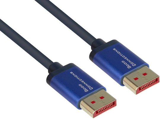 3M Cable DisplayPort male - DisplayPort male 3m Μπλε (4814-SF030B)