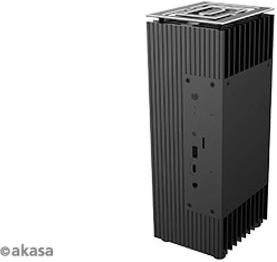 Akasa Turing A50 MKII NUC Carcasă Calculator Negru
