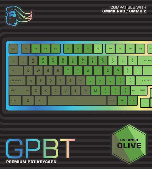 Glorious PC Gaming Race GPBT Keycaps Keycap