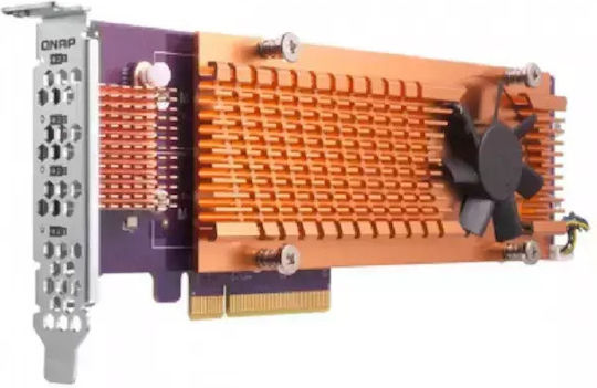 QNap Κάρτα PCIe σε 4 θύρες M.2 QM2 Expansion Card