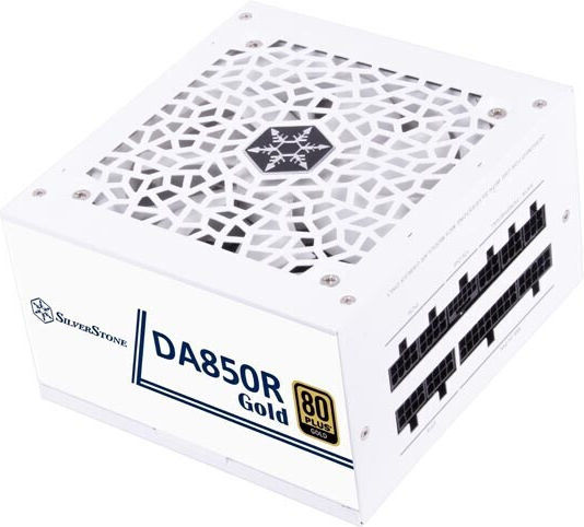 Silverstone DA850R 850W White Computer Power Supply Full Modular 80 Plus Gold