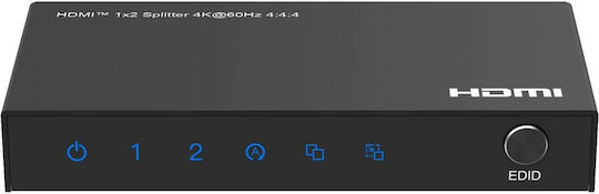 Distribuitor Semnal Av Microconnect Microconnect Mc-hdmisplitter0102-4k Splitter Hdmi Pentru Televizor