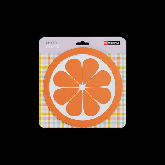 Miquelrius 844.377475 Mouse Pad (217mm) Πορτοκαλί