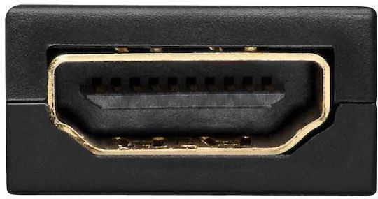 PremiumCord Μετατροπέας DisplayPort / HDMI male σε DisplayPort / HDMI female 1τμχ