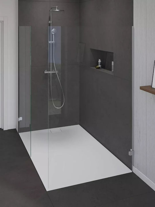 Duravit Στήλη Ντουζ με Μπαταρία Ασημί