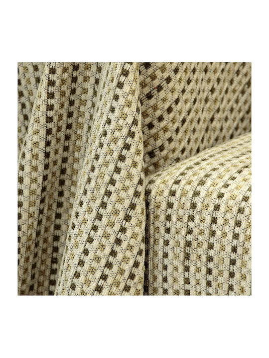 Lino Home Velora Three-Seater Sofa Throw Chenille 180x300cm Olive Green