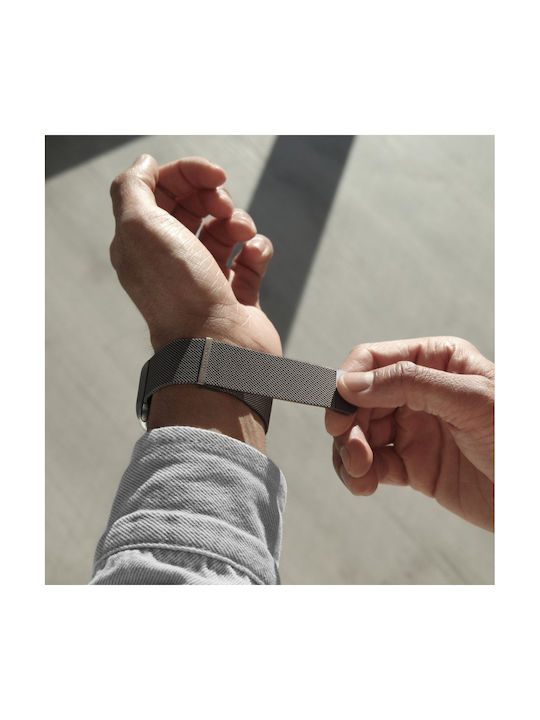 Vonmählen Milanese Loop 2 Strap Stainless Steel Gray (Apple Watch 44/45/46mm/Ultra 49mm)
