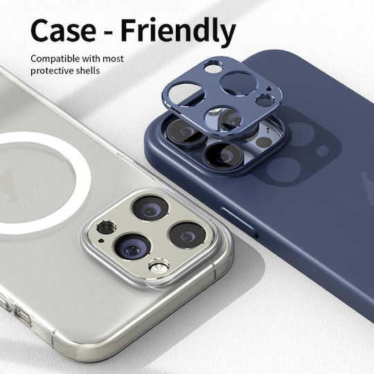 Camera Lens Protector Titanium Alloy iPhone 14 14 Plus Red