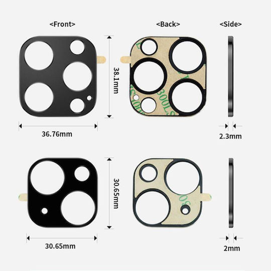 Camera Lens Protector Titanium Alloy iPhone 14 14 Plus Red