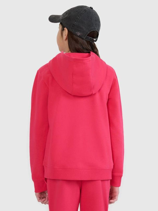 Cardigan pentru copii De bumbac cu Glugă Roz