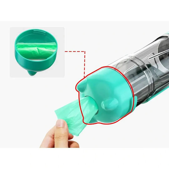 Verk Group Flasche Futter & Wasser für Hund & Katze 300ml in Gelb Farbe