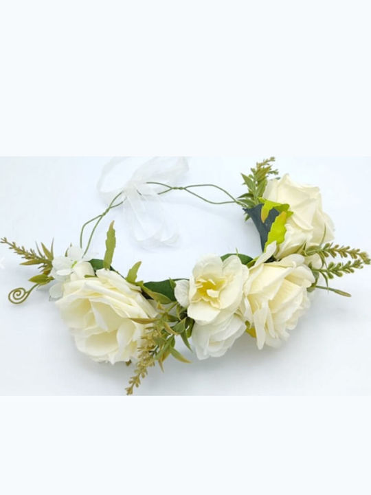 Accesoriu Coroniță de Păr Ivoire Flori Pentru Domnișoară de Onoare Marigold