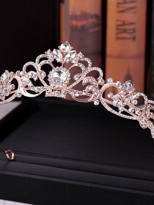 Impressive Wedding Tiara Gold Rose Gold or Silver Simone