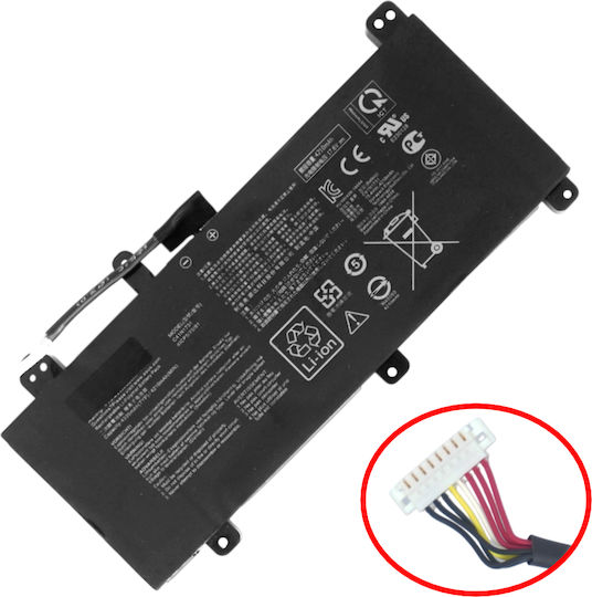Съвместима Батерия за Asus ROG Asus ROG Strix GL504GW, GL504GM-ES155T, GL504GM-ES158T, GL504GM-ES157T, GL504, GL504GM, GL504GS с 4335mAh