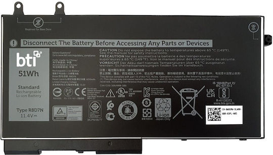 Latitude 5420 Rugged Laptop-Batterie