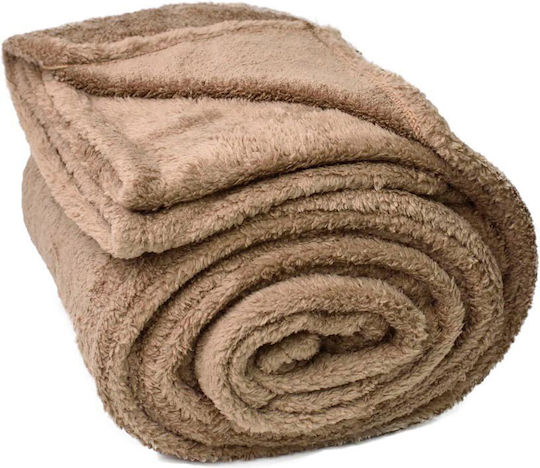 Potre Semi-Double Blanket 180x220cm Pink 21105859