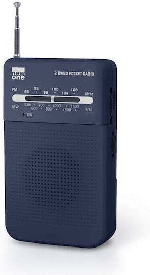 Muse NewOne R206 Ραδιοφωνάκι Μπαταρίας Μπλε