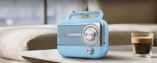 Muse M-056 Retro Επιτραπέζιο Ραδιόφωνο Ρεύματος Μπλε