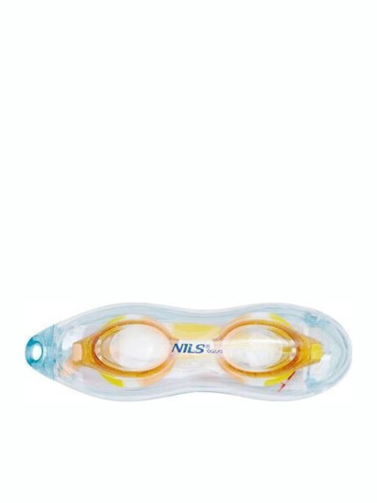 Nils Swimming Goggles Kids Yellow