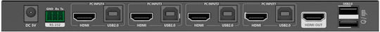 PremiumCord KVM & Data Switch with HDMI