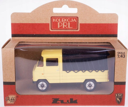 Daffi Figurină de Modelism Galbenă la Scară 1:43