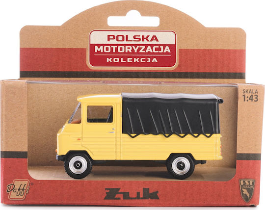 Daffi Figurină de Modelism Galbenă la Scară 1:43
