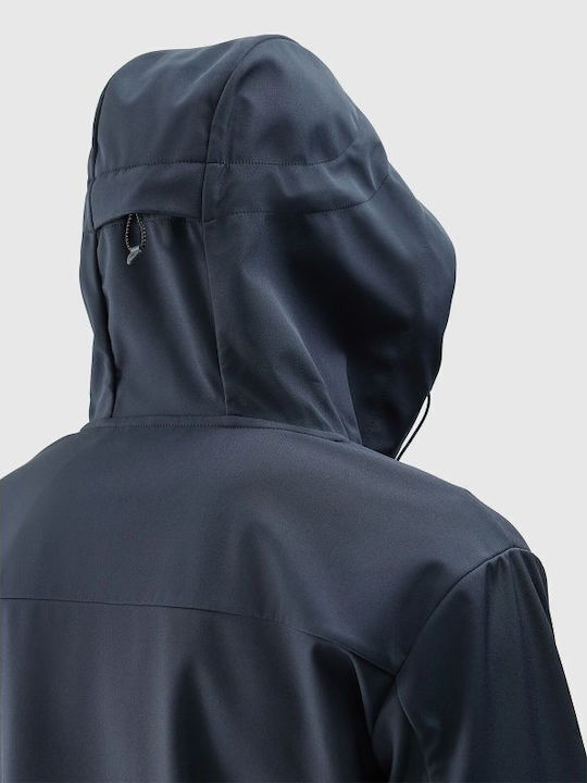 4F Jagdjacke Softshell Blau