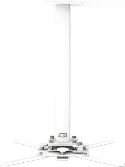 SMS Βάση Projector Οροφής με Μέγιστο Φορτίο 20kg Ασημί