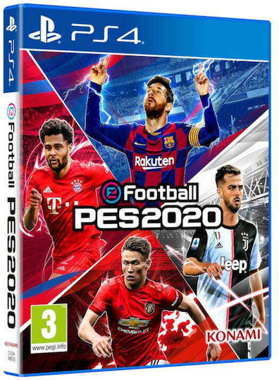 Pro Evolution Soccer 2020 PS4 Игра (Употребявано)