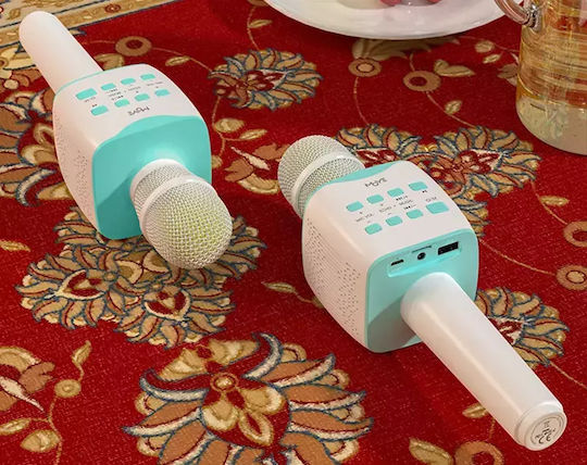 Moye Μικρόφωνο Karaoke Ασύρματο Λευκό