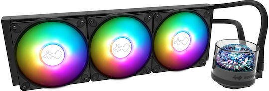 InWin NR36 Water Cooling AIO CPU with 3 Fans 120mm and ARGB Lighting