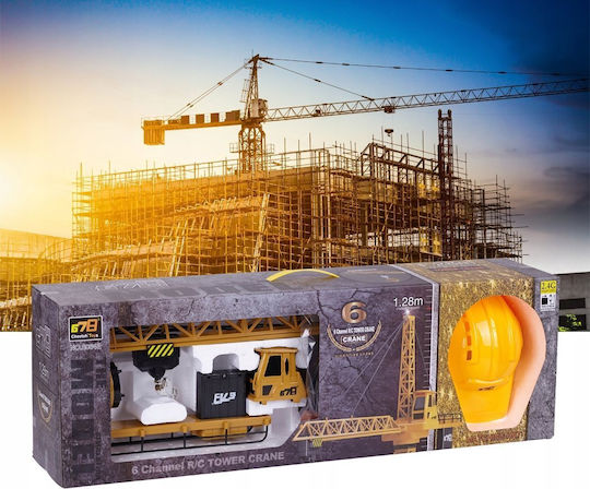Vehicul de Construcție Teleghidat Galben