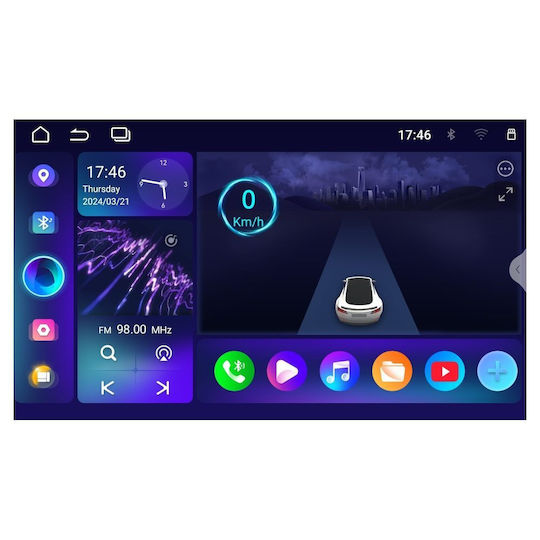 Bizzar Ηχοσύστημα Αυτοκινήτου για Toyota Celica / FJ / RAV 4 / Yaris 1999-2009 (Bluetooth/USB/WiFi/GPS/Apple-Carplay/Android-Auto) με Οθόνη Αφής 7"