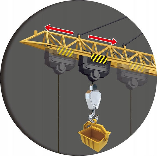 Vehicul de Construcție Teleghidat Galben