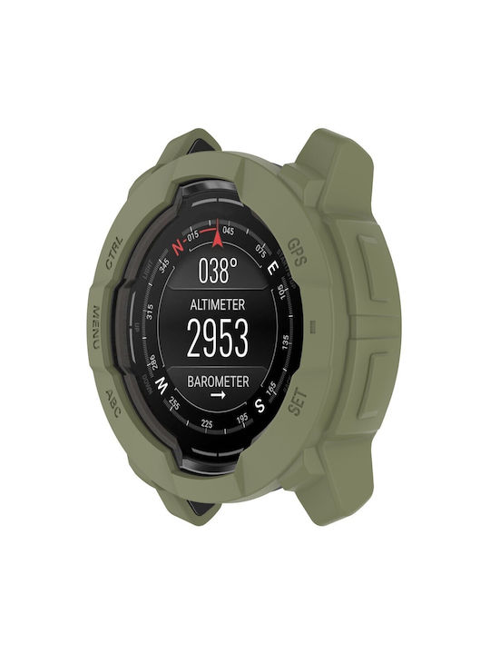 Silicone Case Army Green for Garmin Instinct 3 (50mm)