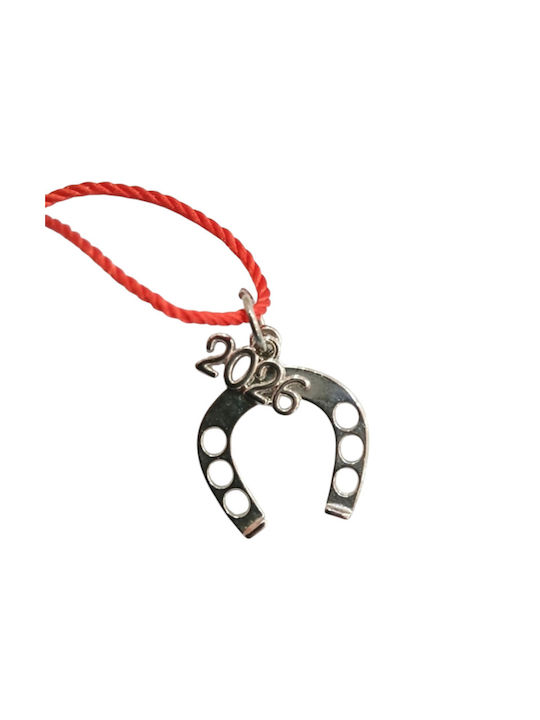 Kalliopi Silver Handmade Tabletop Lucky Charm Horseshoe Silver 2026 2x3cm 1pcs