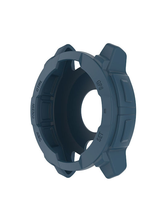 Silicone Case in Blue color for Garmin Instinct 3 (50mm)