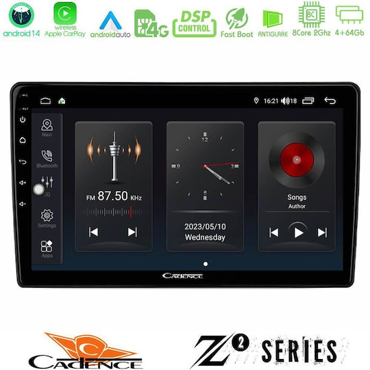 Bizzar Car Audio System for Toyota Verso 2009-2018 (Bluetooth/USB/WiFi/GPS/Apple-Carplay/Android-Auto) with Touch Screen 9"