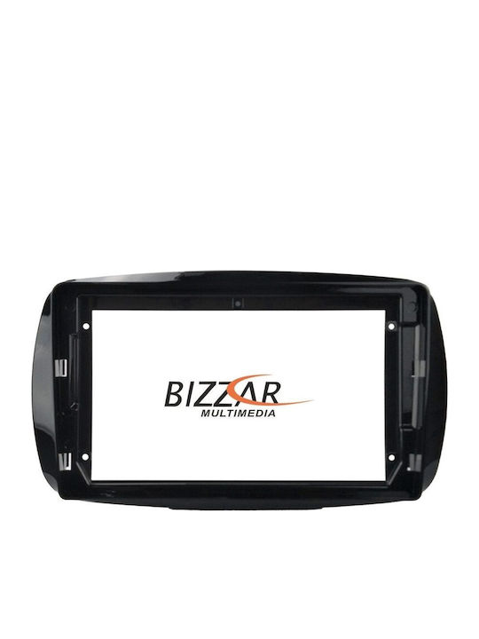 Bizzar Auto-Audiosystem für Smart FürZwei / FürVier 2015-2022 (Bluetooth/USB/WiFi/GPS/Apple-Carplay/Android-Auto) mit Touchscreen 9"