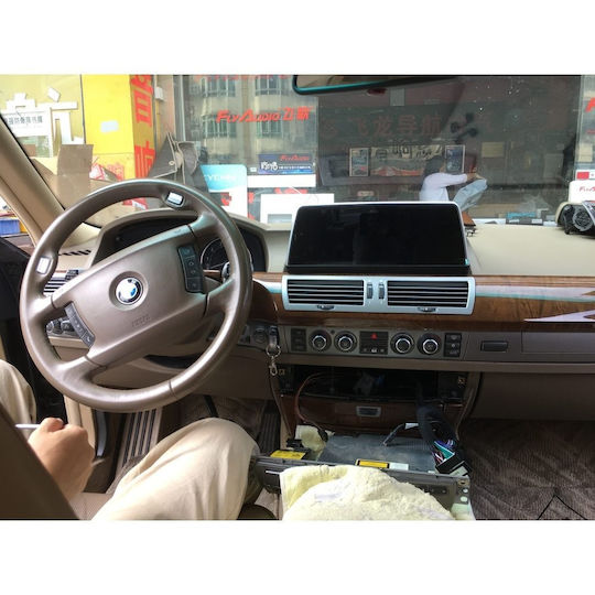 Bizzar Ηχοσύστημα Αυτοκινήτου για BMW Σειρά 7 / Σειρά 7 (E65/E66) E65/66 2003-2008 (Bluetooth/USB/AUX/WiFi/GPS/Apple-Carplay/Android-Auto/CD) με Οθόνη Αφής 10.25"