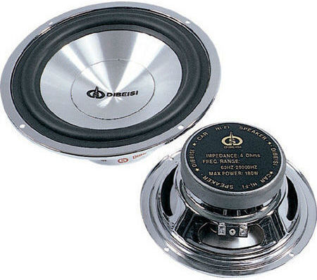 Dibeisi Autolautsprecher 6.5" mit 62W RMS Tieftöner Stück