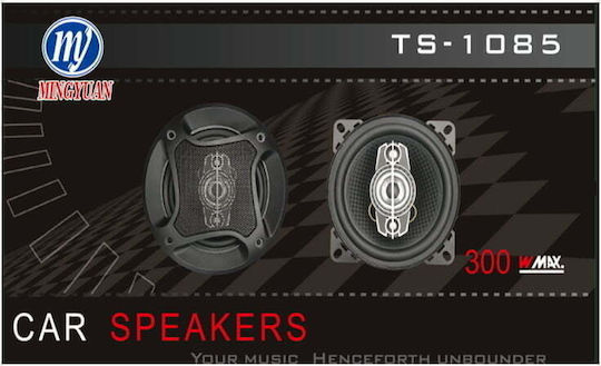 Pcinener Σετ Ηχεία Αυτοκινήτου 4" με 80W RMS (3 Δρόμων)