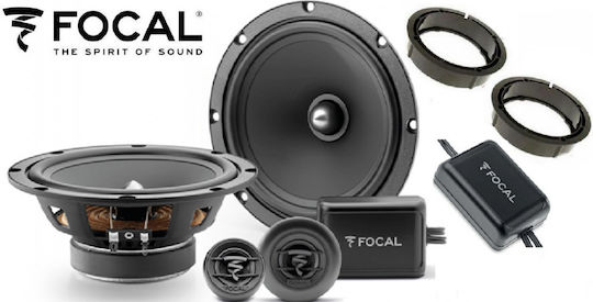 Focal ASE165 Σετ Ηχεία Αυτοκινήτου 6.5" με 60W RMS (2 Δρόμων)