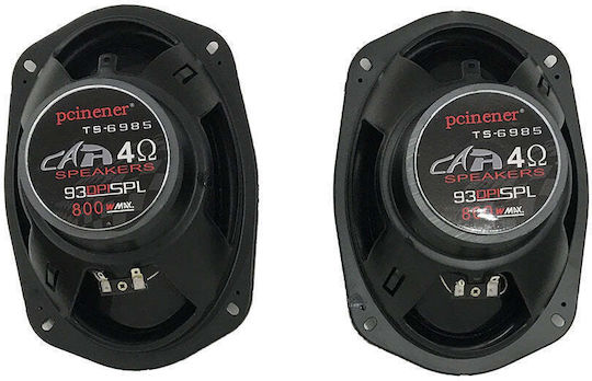 Pcinener Σετ Ηχεία Αυτοκινήτου 6x9" με 150W RMS (4 Δρόμων)