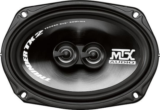 MTX Σετ Ηχεία Αυτοκινήτου 6x9" με 80W RMS (3 Δρόμων)