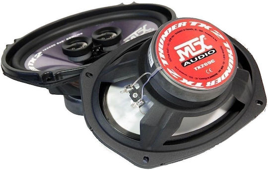 MTX Σετ Ηχεία Αυτοκινήτου 6x9" με 80W RMS (3 Δρόμων)