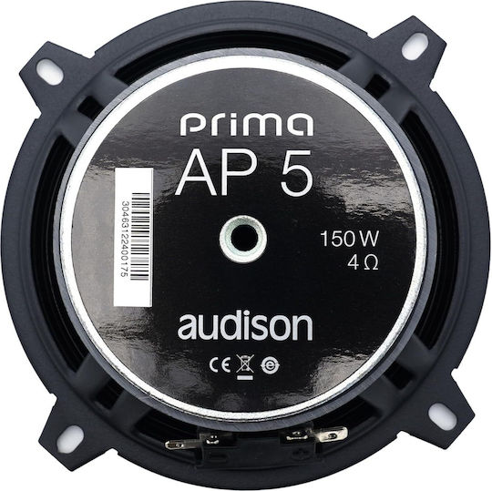 Audison Prima APK 130 Σετ Ηχεία Αυτοκινήτου Διαιρούμενα 5.25" με 75W RMS (2 Δρόμων)