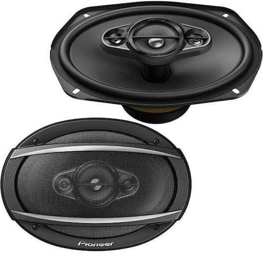 Pioneer Car Speaker Set 6x9" with 100W RMS (4 Way)