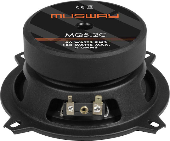 Musway Car Speaker Set MQ5.2C Separate 5.25" with 90W RMS (2 Way)