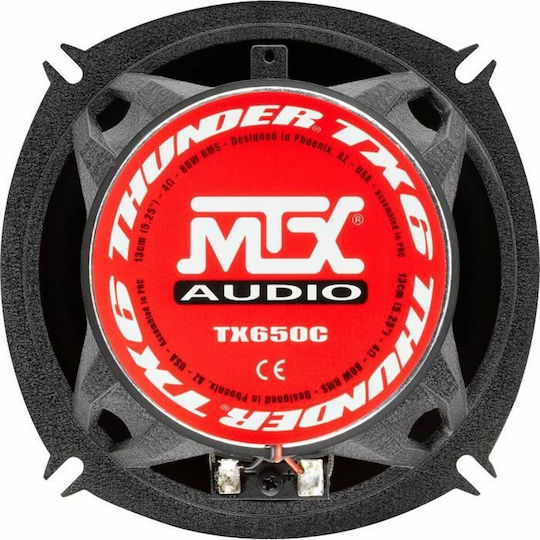 MTX Σετ Ηχεία Αυτοκινήτου Ομοαξονικά 5" με 80W RMS (2 Δρόμων)